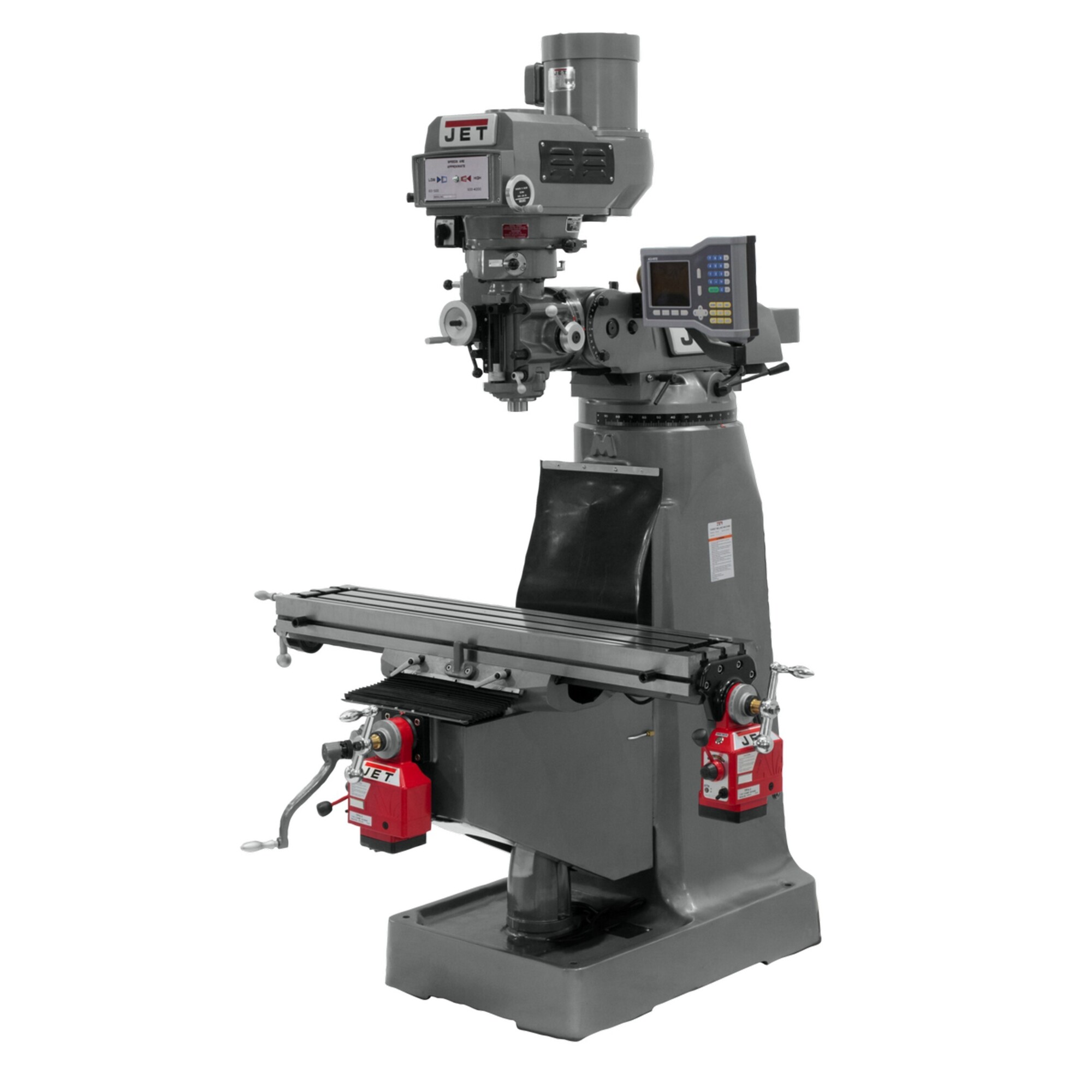 JET Variable Speed Milling Machine - 3 HP, Multi-Voltage, Model# JTM-4VS-1